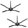2 Side Brushes for Roborock S7, S6, S5, E35, E20, Mi, 5 Arms  Silicone