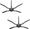 2 Side Brushes for Roborock S7, S6, S5, E35, E20, Mi, 5 Arms  Silicone