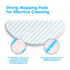10x Disposable Mopping pads for Ecovacs Deebot T9/T9+/N8 PRO/N8 PRO+/N8/N8+/NEO/T8/T8+/T8 AIVI/X1 PLUS/T10 PLUS