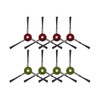 8x Brush For Ecovacs Deebot 700/750/920/950/T5/N8/T8/T9/NEO/X1/T20