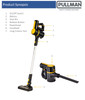 Pullman Power Stick Cordless Lightweight Quality Budget Vacuum Cleaner