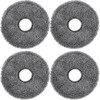 Mop Pads for Dreame  L & X Series Robot Vacuum Cleaners, Pkt 4