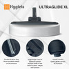 Mega Gulper Floor Head For Pacvac Backpack & Canister Vacuums With Edge-Clean Technology