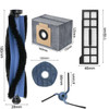 Mega Bundle Value Kit For eufy X10 Pro Omni T2351 Robot Vacuums, Replenishment Set