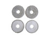 Mop Pads For Roborock Saros 10R, Qrevo Curv, Edge & Master Robot Vacuum Cleaners Pkt of 4