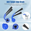 6 Side Brush for Ecovacs Deebot X11 OmniCyclone & X11 PRO OMNI – Anti-Tangle Design
