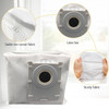 6 Antibacterial Dust Bags for Ecovacs DEEBOT X11 PRO OMNI, T90 Pro Omni & T90 Omni