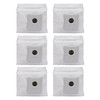 6 Antibacterial Dust Bags for Ecovacs DEEBOT X11 PRO OMNI, T90 Pro Omni & T90 Omni