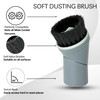 Swivel Dusting Brush For Miele Vacuum Cleaners, 35mm Attachment Tool
