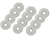 12 Mopping Pads For Ecovacs T50/T50 MAX/N50/N30/T30/T30S Robot Vacuum Cleaners