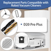 Accessories Kit for Dreame D20 Pro Plus – Brush, Filters, Dust Bags & Mop Pads