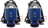 2 Pacvac Superpro Commercial Backpack Vacuum Cleaners