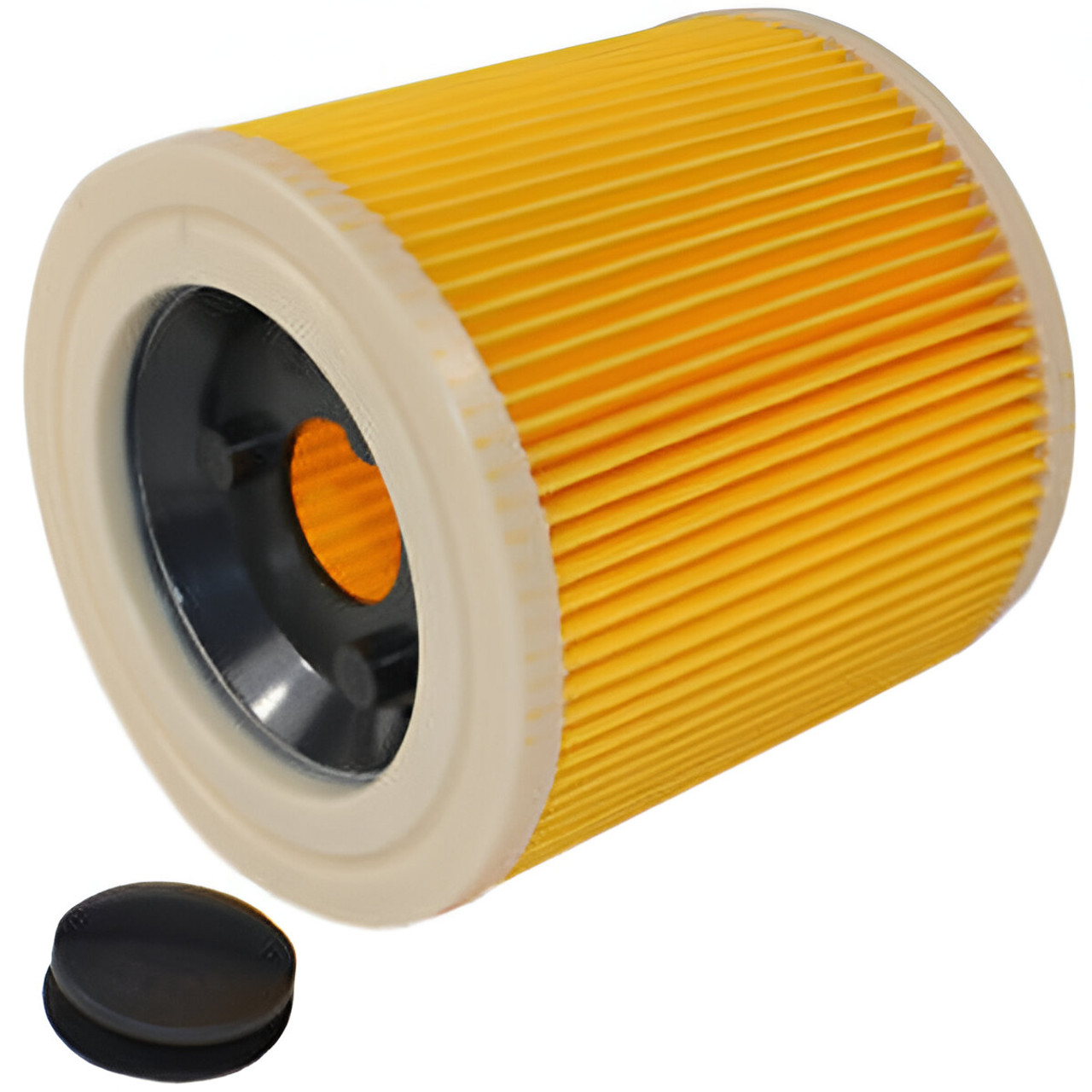 3x Trade-Shop HEPA Zylinder-Filter Luftfilter für Kärcher NT 50/1