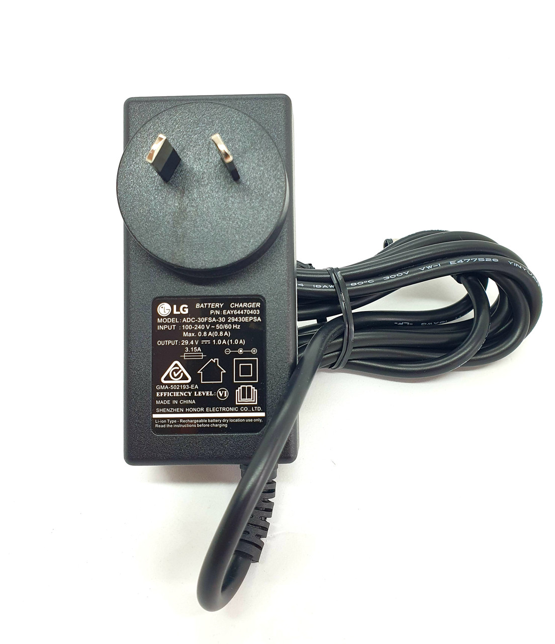 LG Cord Zero A9 Charger, Genuine