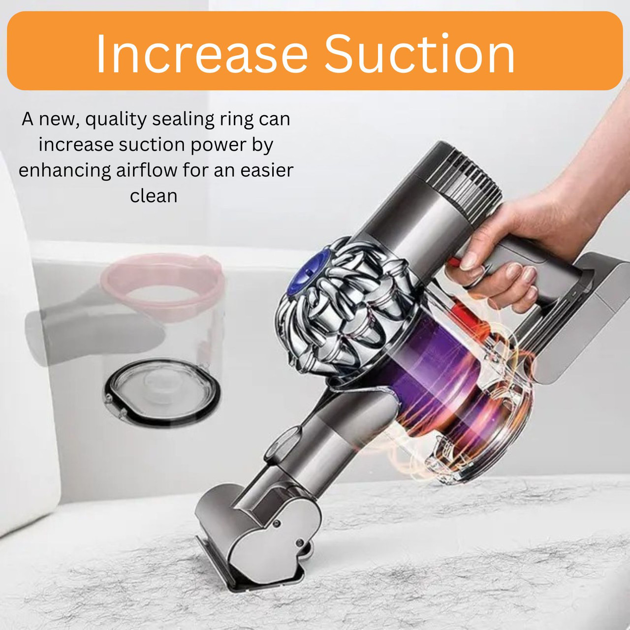 掃除機・クリーナー dyson bin assy ir Amazon.com - DrRobor Dust Bin Replacement Parts for Dyson V7