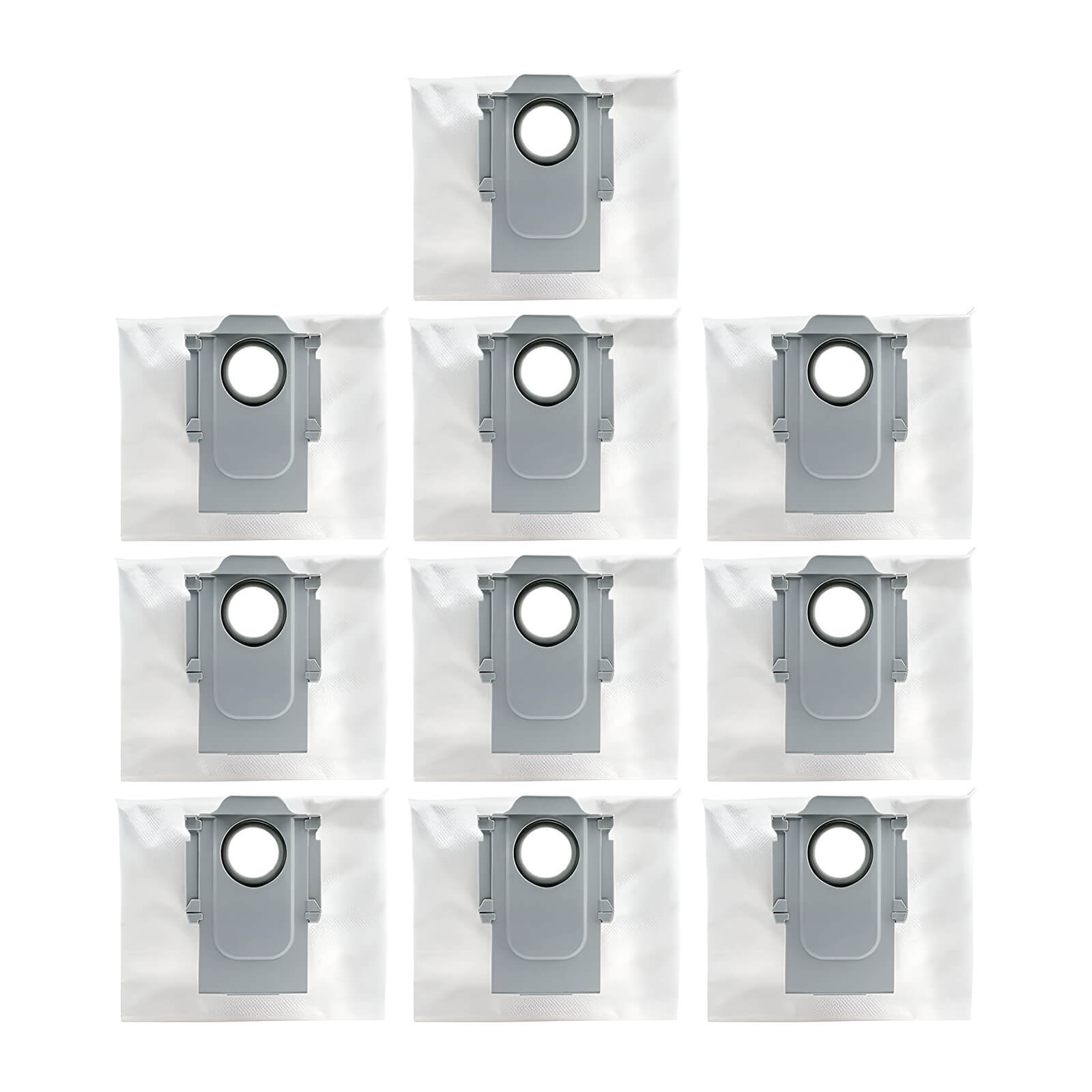 10 Sacchetti Di Ricambio Per Roborock S7 MaxV Ultra, S8+, Q7+ - Alta Filtrazione, 3L - Foto 6