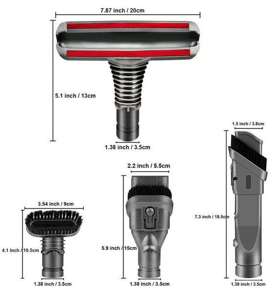Attachment Value Pack for Dyson vacuum cleaners