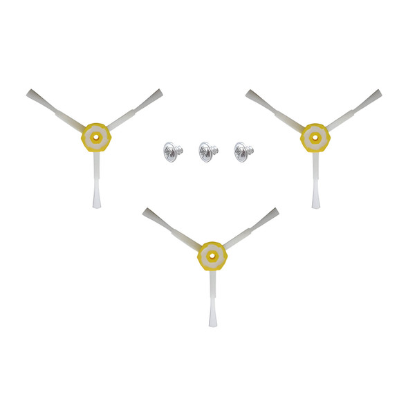 3x spinning side brushes for iRobot Roomba 500 / 600 / 700 / 800 /900 series
