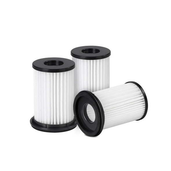 3x HEPA filters for Devanti 150W cordless vacuum cleaner