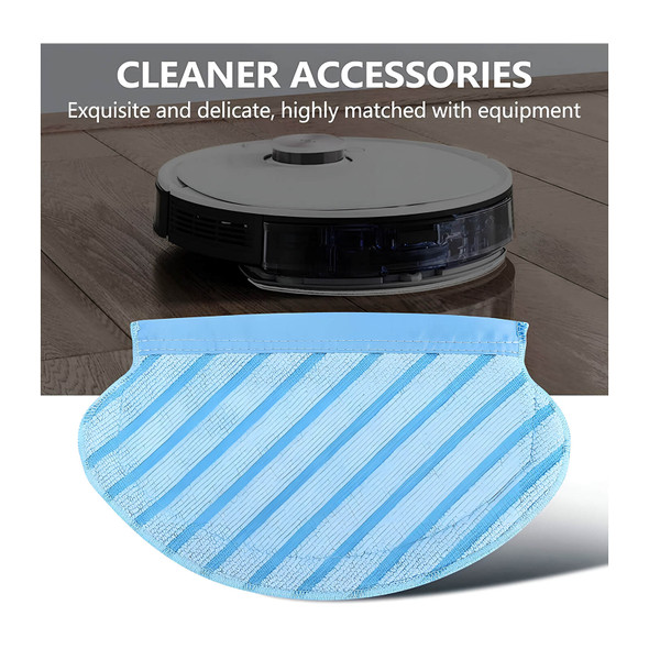 10x Washable Mopping Pads For Ecovacs Deebot Ozmo 700, 750, 920, 950, N7 & T5 Robot Vacuum Cleaners