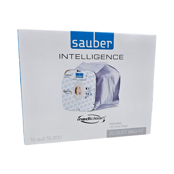 20 X Original Sauber Vacuum Dust Bags For Si-200, Se-400 & Sc-100