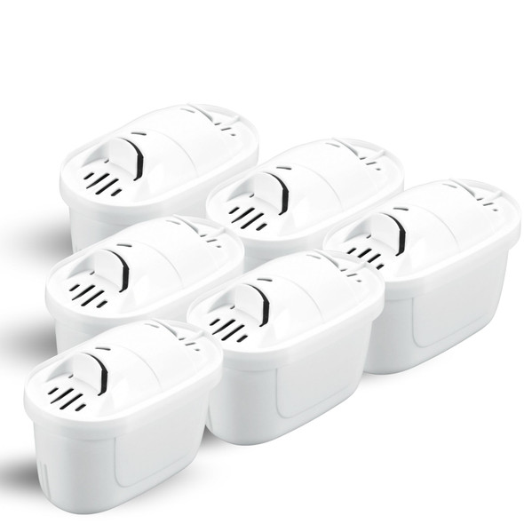 Filter Cartridges For Brita Water Jugs, 6 Filter Value Pack