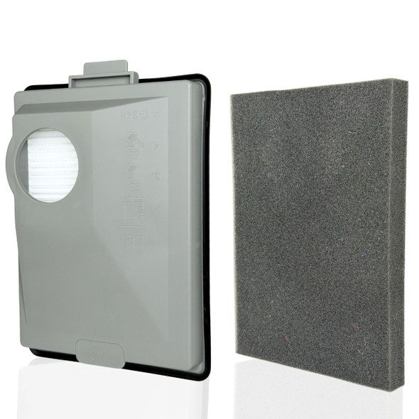 Motor Filter for Miele Boost CX1 Bagless Vacuum Cleaners, Dust Bin Pre-Filter