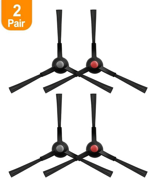 Side Brushes for eufy S1 Pro, E25 & E28 Omni Robot Vacuum Cleaners, 4 Pack