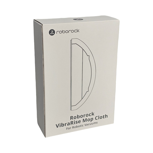 Genuine Roborock Q10V+ VibraRise Replacement Mop Pads – 2-Pack (Gray)