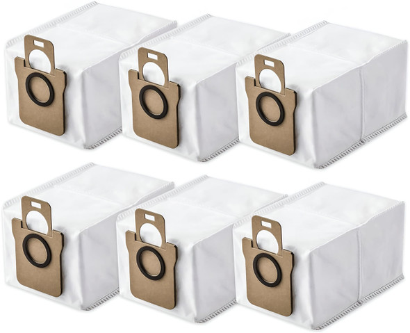 Dust Collection Bags for Dreame L10s Ultra & L20 Ultra Robot Vacuum Cleaners – 12 Pack