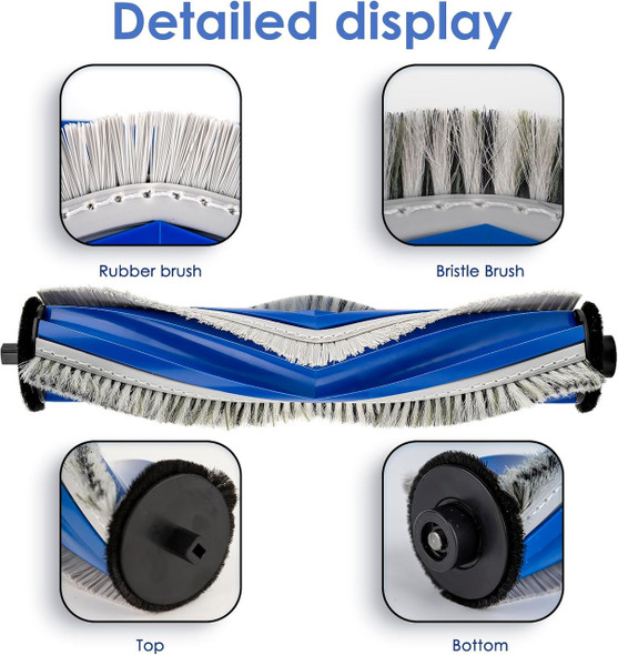 Anti-Tangle Main Brushes for ECOVACS DEEBOT T30, T30S & N20 Series – 2 Pack