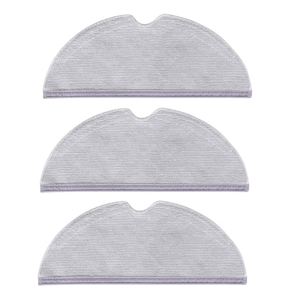 3x Microfiber Mopping Cloths for Roborock S6, S5, Q7, E35 & E20