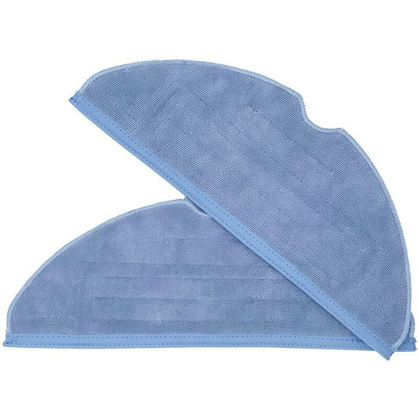 2x Microfiber Mop Pads for Roborock S7 & S8 Robot Vacuum Cleaners