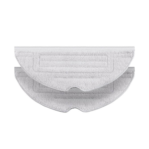 Vibrarise Mop Pads for Roborock S8 Series - 2 Pack Gray, Genuine