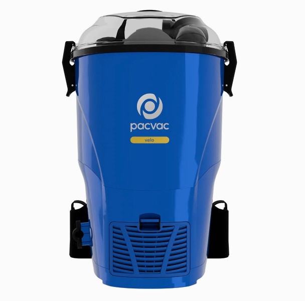 Pacvac Velo Lightweight Backpack Vacuum Cleaner with Ecoharness