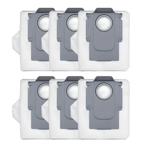 6X Dust Bags For Roborock S8 MaxV Ultra, S8 Max Ultra, Qrevo & Saros Series Robots