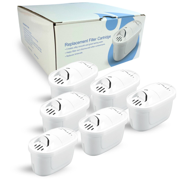 Filter Cartridges For Brita Water Jugs, 6 Filter Value Pack
