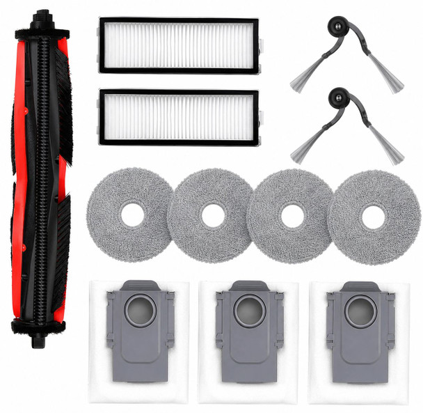 Accessory Kit for Roborock Saros Z70 – Bags, Brushes, Filters & Mop Pads