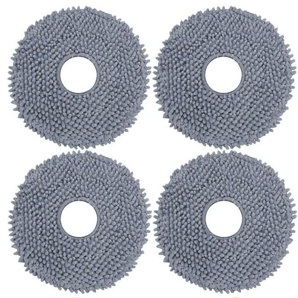 Mop Pads For Roborock Qrevo Series (Curv, Edge, Master, C, S, L, MaxV)  4 Pack