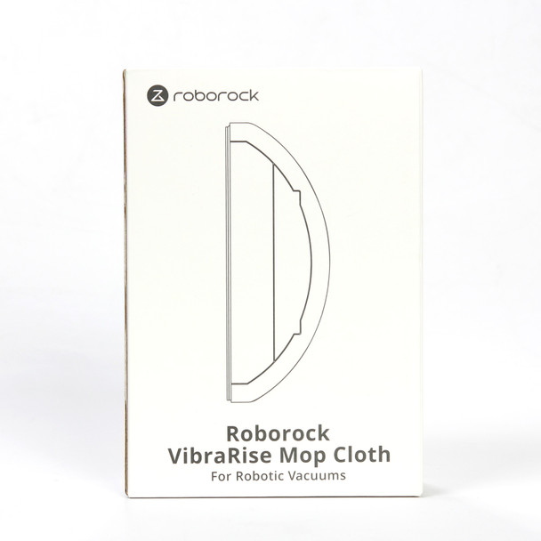 Genuine Roborock Q10V+ VibraRise Replacement Mop Pads – 2-Pack (Gray)
