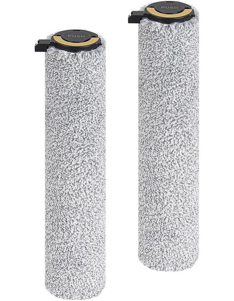 2 Roller Mops For Dreame Aqua10 Roller & Ultra Roller Robot Vacuum Cleaners