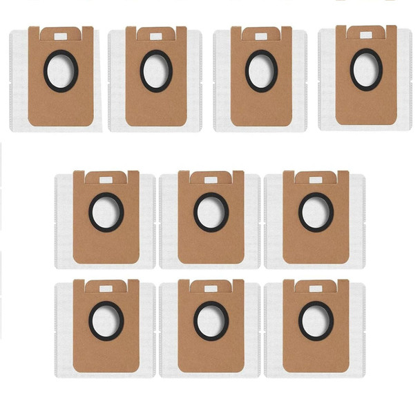 10x Dust Bags for Dreame D10 Plus (2.5L) – Compatible Replacement Vacuum Bags