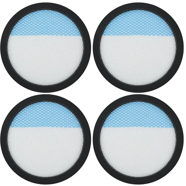 4 Pack Replacement Filters for Ryobi R18XSV9 ONE+ HP Stick Vacuum (SV9 Type)