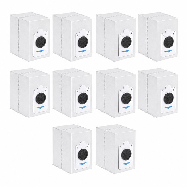 Antibacterial Dust Bags for ECOVACS DEEBOT X2, X5 & T30S PRO Series  – 10 Pack
