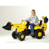 Ultimate JCB Pedal Tractor with Scoop and Rear Excavator