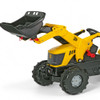 Kids Large JCB Yellow Pedal Digger with Frontloader