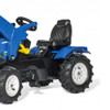 T7 Kids New Holland Pneumatic Tyre Pedal Tractor