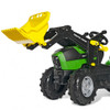 Deutz Agrotron Kids Ride On Tractor with Lever Scoop