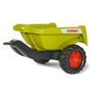 Claas Green Mini Attachable Open Trailer for Pedal Tractor