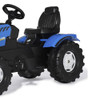 New Holland T7 Blue Licensed Kids Large Pedal Tractor
